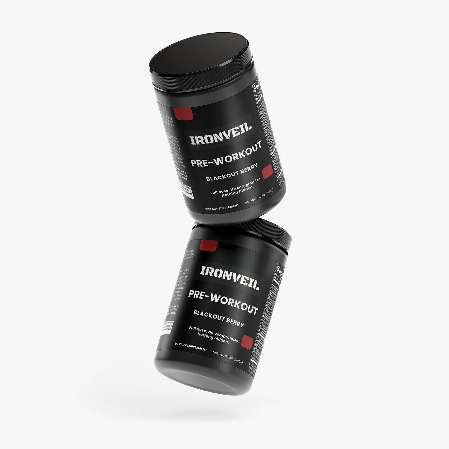 IRONVEIL Pre-Workout — Blackout Berry