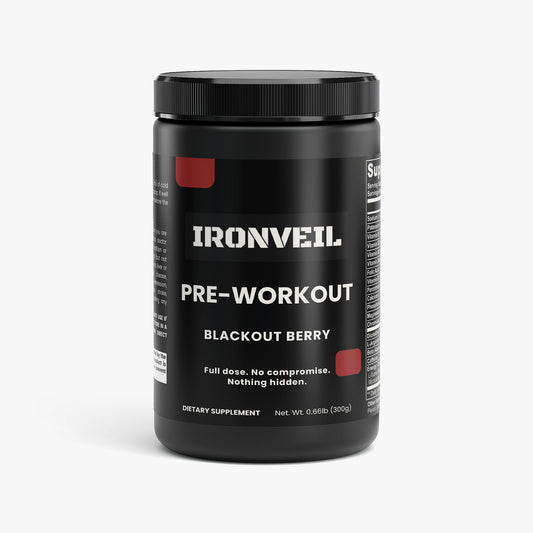 IRONVEIL Pre-Workout — Blackout Berry
