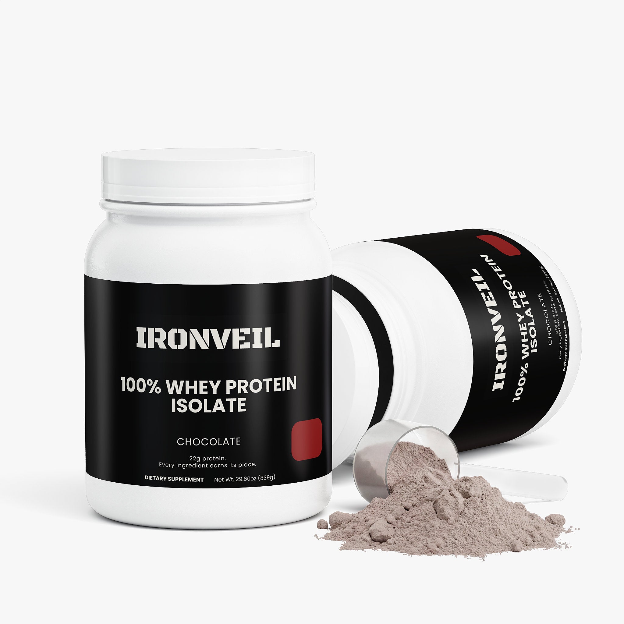 IRONVEIL - Advanced 100% Whey Protein Isolate (Chocolate)