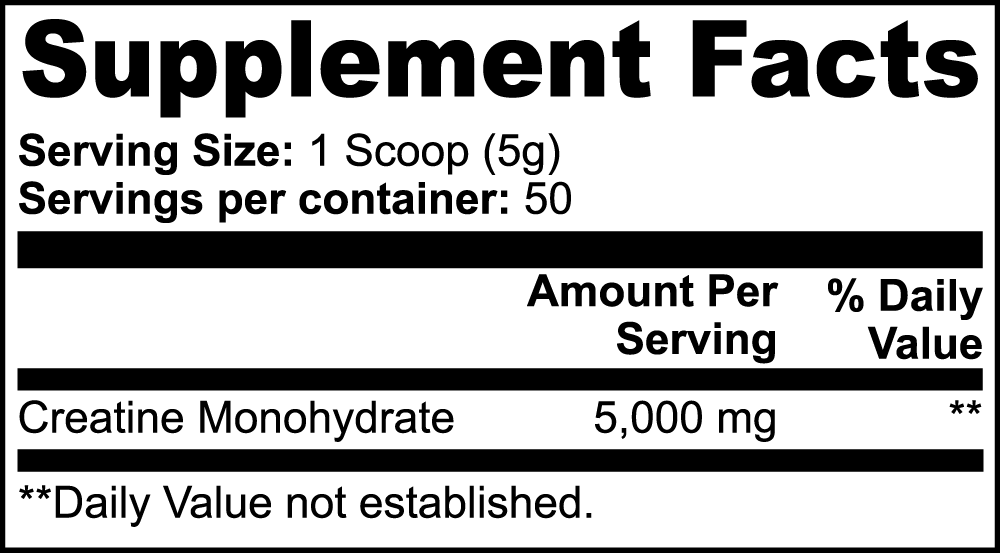 IRONVEIL - Creatine Monohydrate