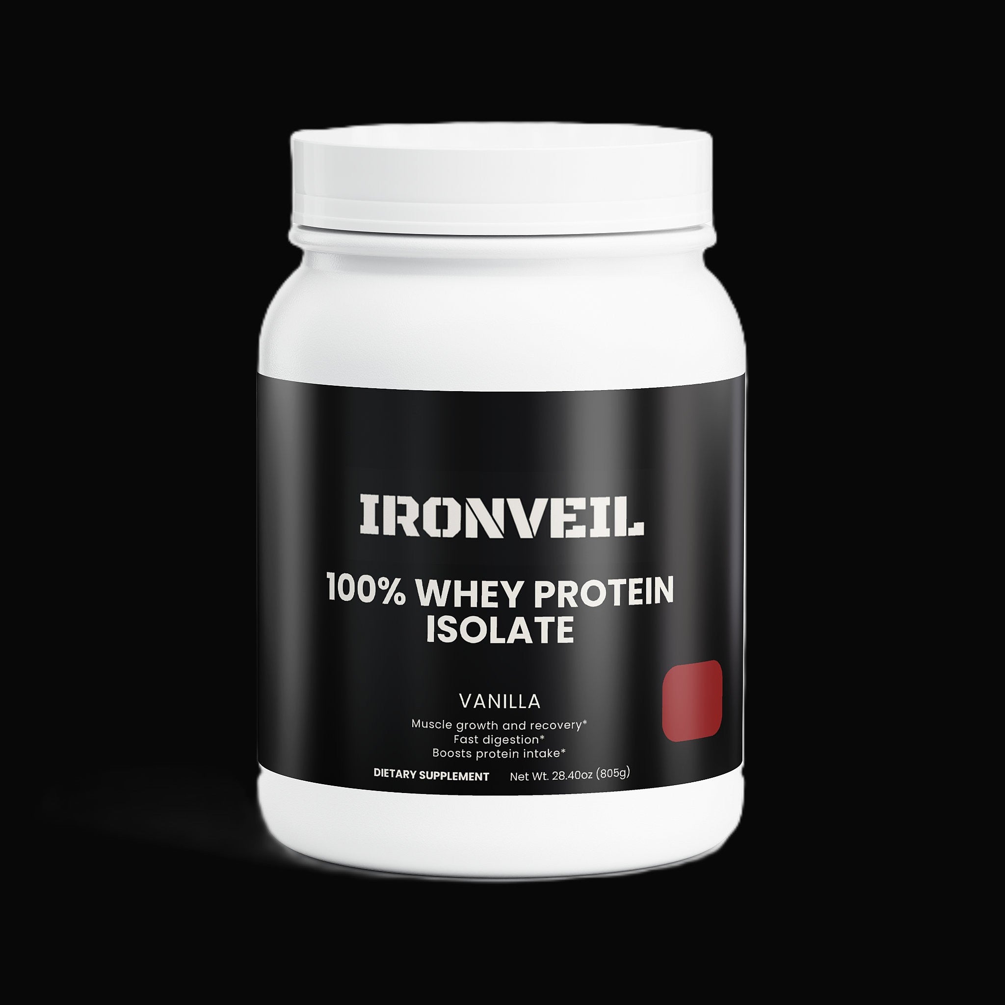 IRONVEIL - Advanced 100% Whey Protein Isolate (Vanilla)