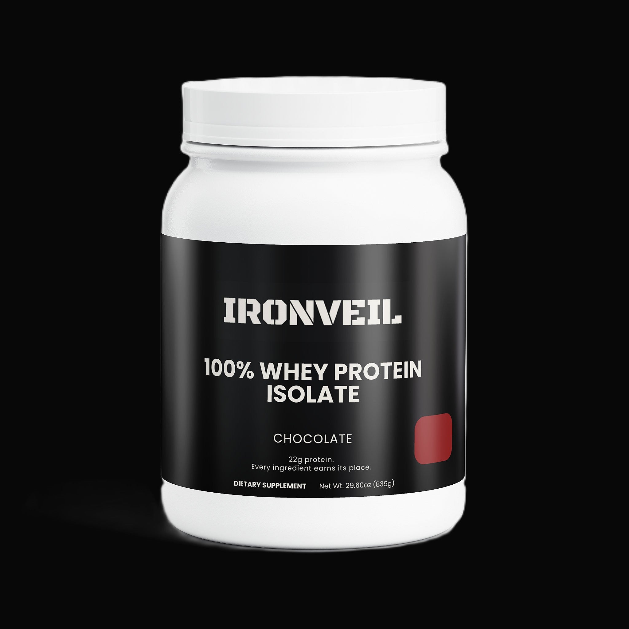 IRONVEIL - Advanced 100% Whey Protein Isolate (Chocolate)
