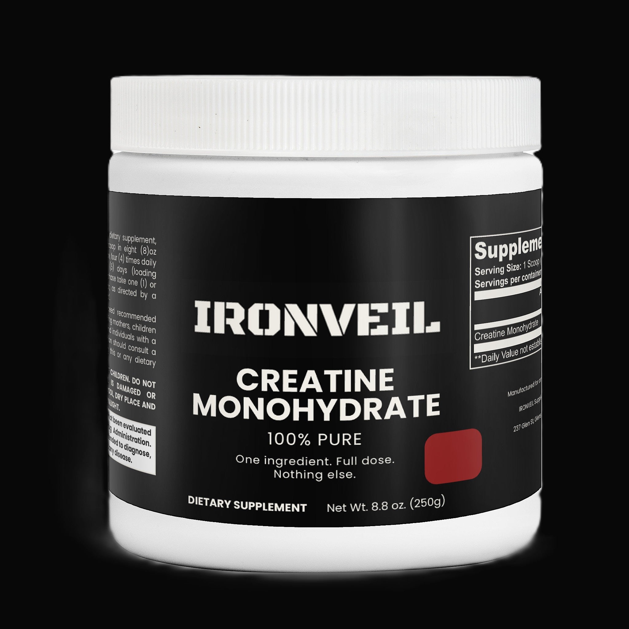 IRONVEIL - Creatine Monohydrate