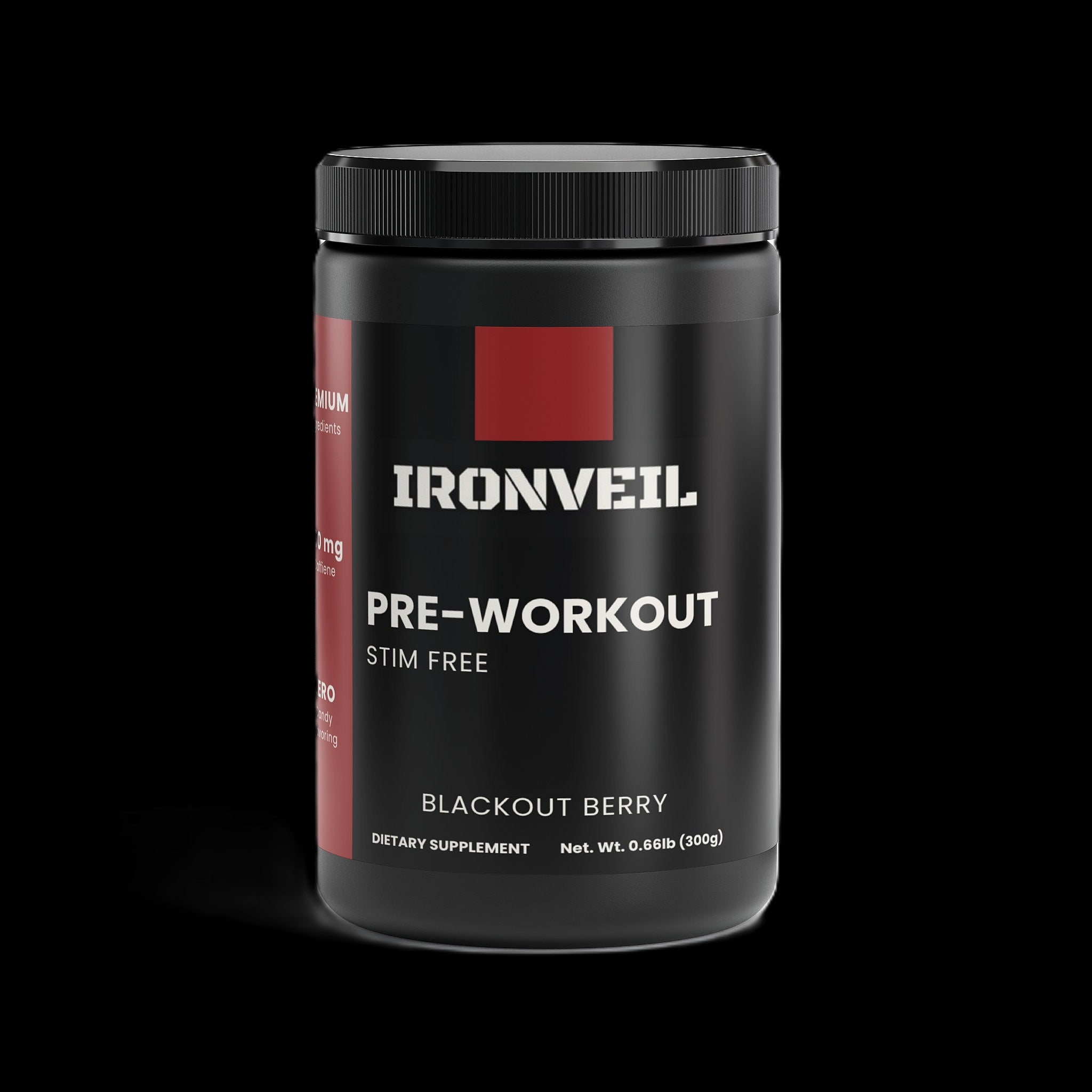 IRONVEIL Pre-Workout (Blackout Berry)